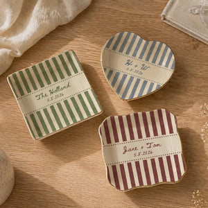 Personalized Ceramic Ring Dish, Custom Engagement Gift, Engaged Couples, Newlyweds, Just Married Friends, Cute Christmas Gifts a7861be1-59bb-4cfa-ad97-3b8c0b6bc37d-5.jpg