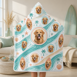 Custom Pet Photo Surf Medallion Hooded Blanket - Personalized Hooded Blanket a78f7612-aa1a-4b31-85ce-14d6814743b2.png