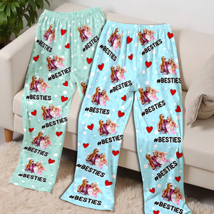Custom Photo Besties Pajama Pants: Personalized BFF Matching PJs a7ac20e2-68e8-4e20-b91f-c5de4b3536e1-4.jpg