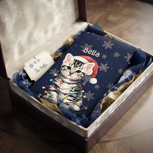 Christmas Pet Photo Kitchen Towel - Personalized Gifts for Pet Owners a7c12183-76ab-4b35-923e-da149f1825d6-image.png