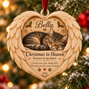 Personalized Christmas in Heaven Pet Memorial Ornament – Custom Photo Cat Memorial Christmas Keepsake, Pet Loss Gift a7d22949-9681-4ff3-9325-f5450acaecbe-Christmas-in-Heaven-Memorial-Ornament-Image-Sep-25-2026-10_53_08-AM.png
