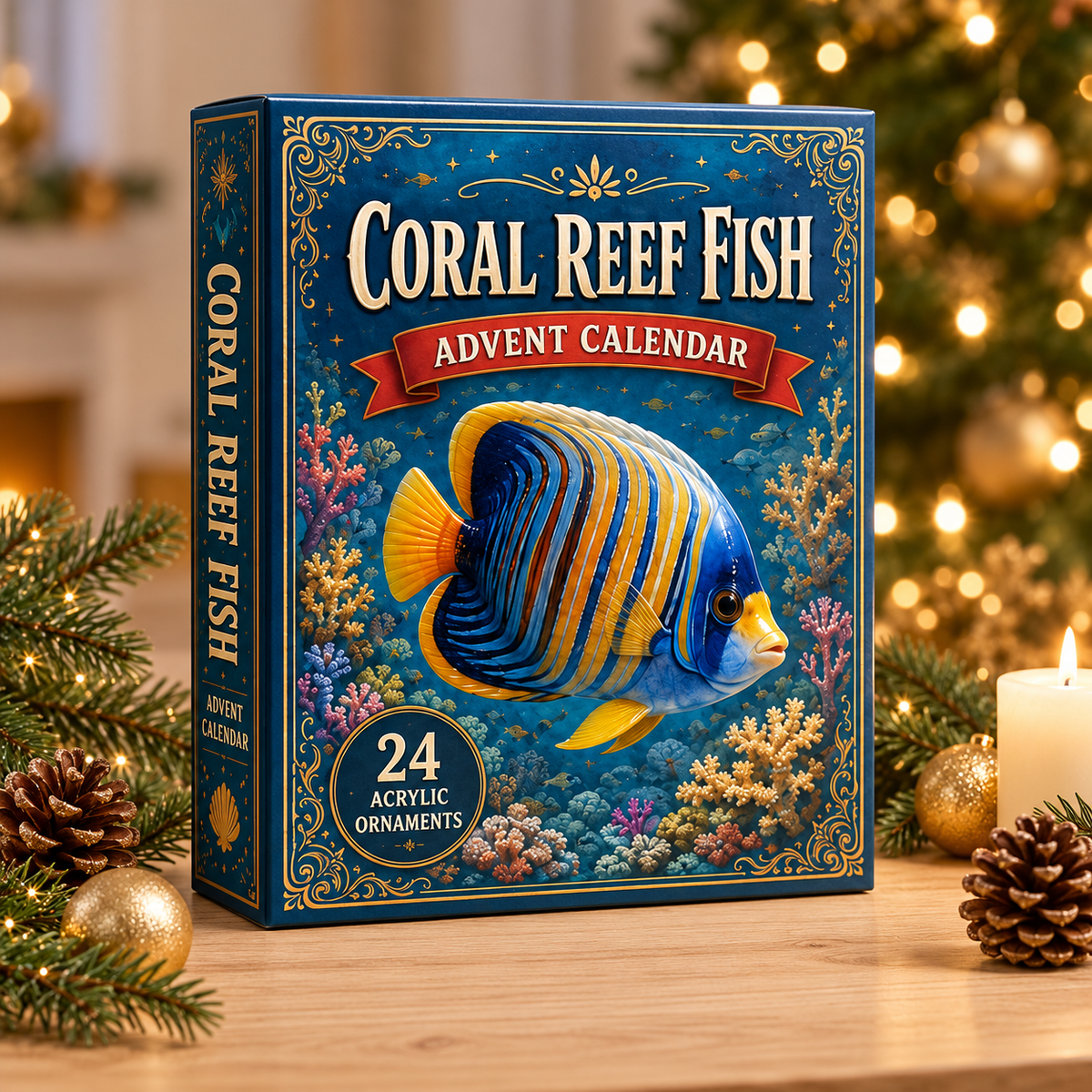 Coral Reef Fish Advent Calendar 2026 - 24-Day Festive Countdown, Acrylic Charms Blind Box - Gift For Fish Lovers a81d5773-28f5-41e7-abc4-08ab24745854-fish-box.png