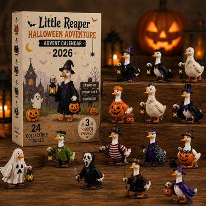 Halloween Advent Calendar, Little Reaper Duck Decor, 24 Costume Ducks, Acrylic Halloween Display, Spooky Home Decor, Halloween Gift, Mystery Box a84b6eb5-0d4b-4049-bac2-4ec389115b3d-5.jpg
