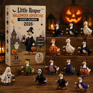 Halloween Advent Calendar, Little Reaper Duck Decor, 24 Costume Ducks, Acrylic Halloween Display, Spooky Home Decor, Halloween Gift, Mystery Box a84b6eb5-0d4b-4049-bac2-4ec389115b3d-5.jpg