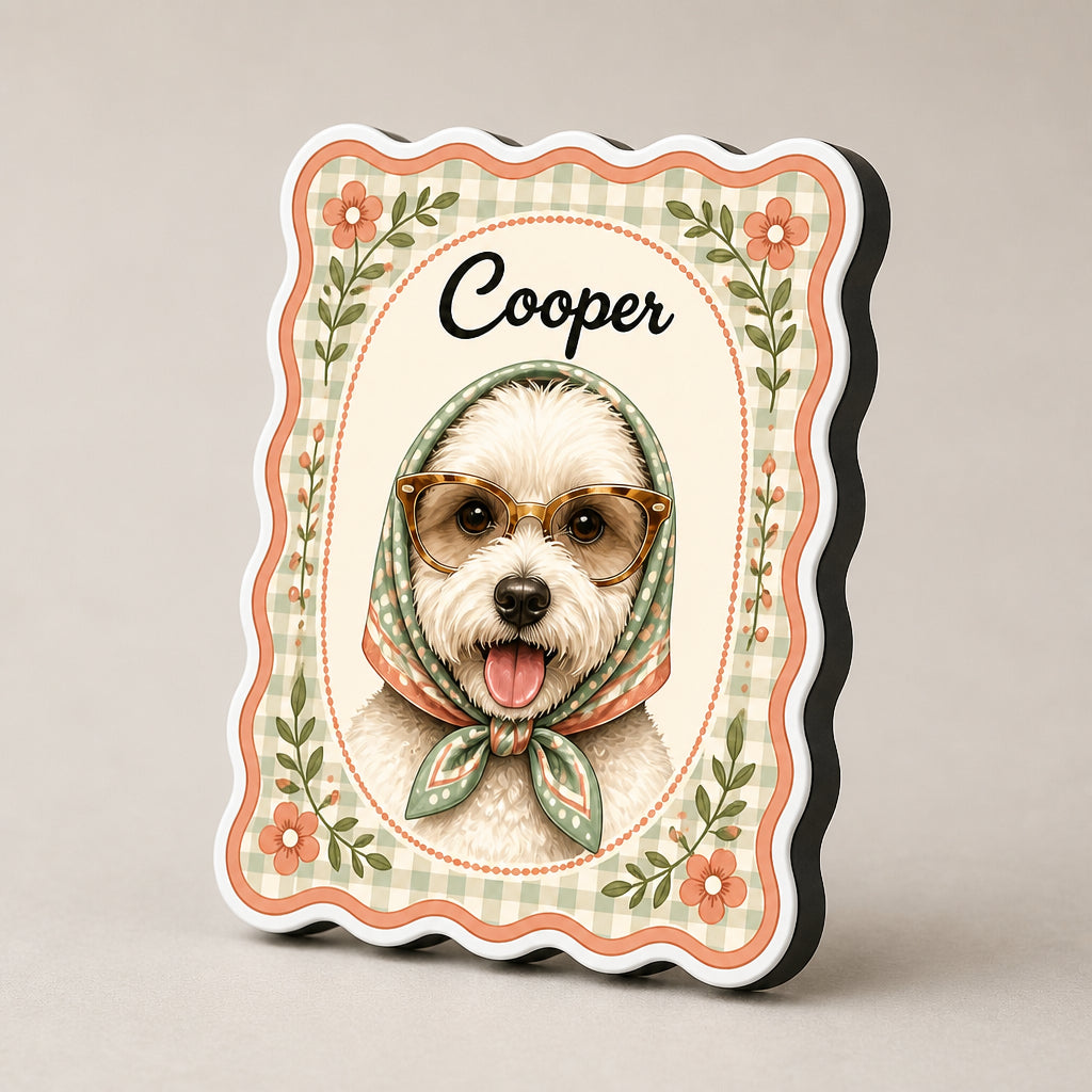 Custom Pet Photo to Vintage Kerchief Portrait Magnet - Personalized Custom Shape Fridge Magnet a86bea1f-c7c9-472b-92e2-73392a6d3c86.jpg