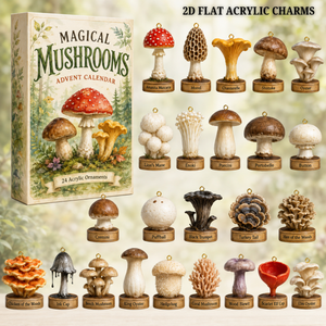 Magical Mushrooms Advent Calendar 2026 - 24-Day Festive Countdown, Acrylic Charms Blind Box - Gift For Mushroom & Nature Lovers a89c4eb6-ebf9-4acf-a2d2-8ce0ebff9b25-text-mushroom.png