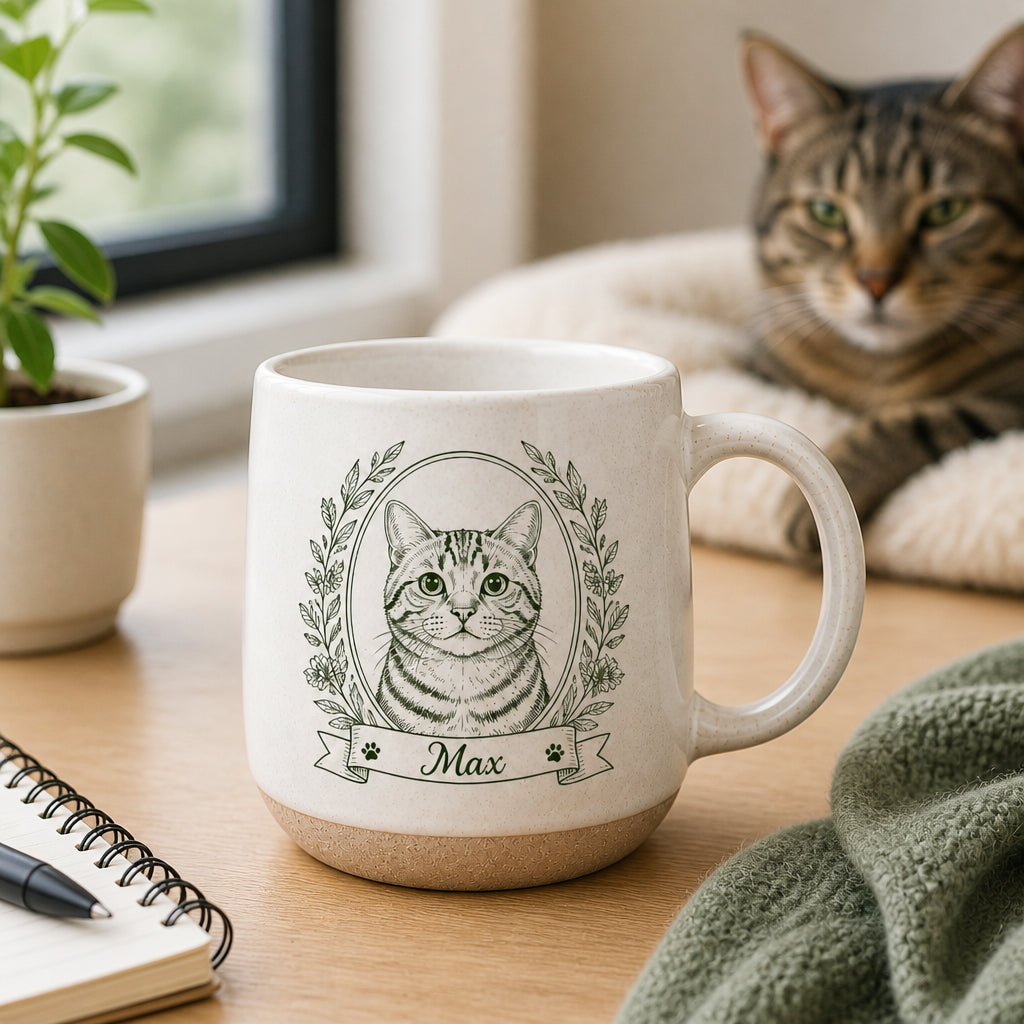 Custom Pet Line-Art Portrait Pottery Mug - Personalized Pottery Mug a8d88fb4-f740-4d97-8a96-a2f4c7738309.jpg