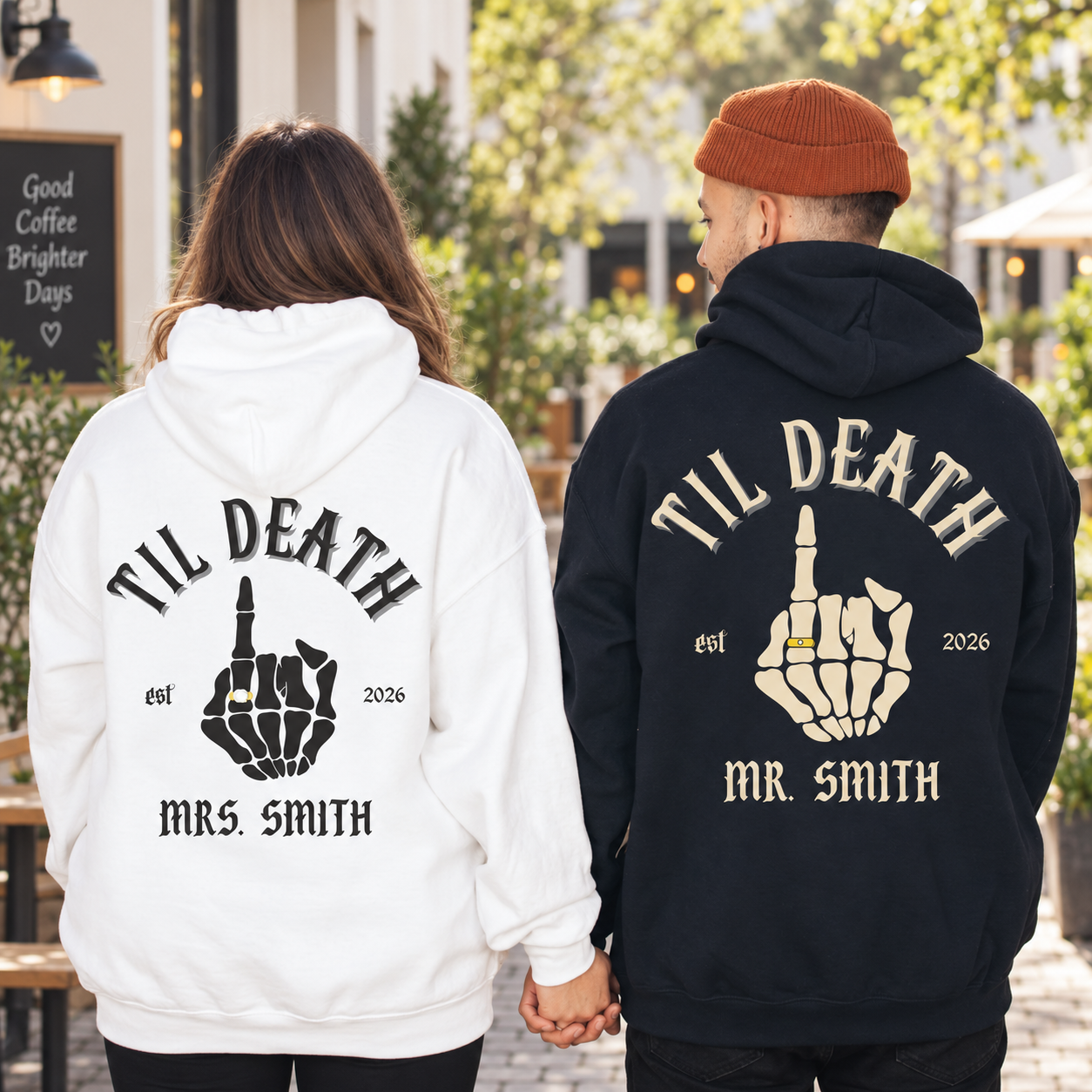 Custom Wedding Day Hoodie Til Death Sweatshirt Edgy Mr & Mrs Honeymoon Matching Tops Skeleton Bride Groom Gift Anniversary Bride and Groom a8e0183d-25ab-4b44-9fb6-42e275004d07-5456ef39-fc5b-4e2d-9be4-fbfd1be5951a.png