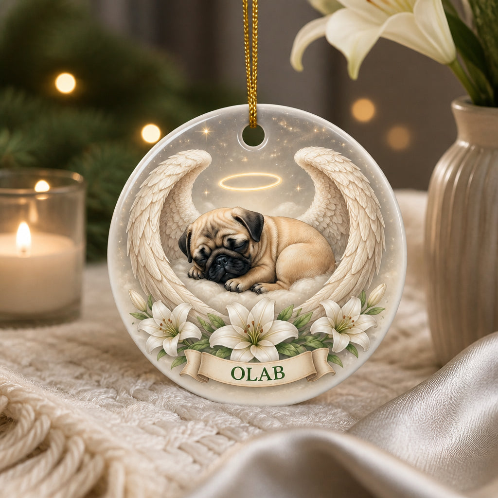 Angel Wings Pet Memorial Ornament - Pug Name - Personalized Ornament a8e261d9-1c79-4000-8a9b-ff5aac646383.jpg