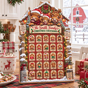 Personalized Highland Cow Christmas Advent Calendar 2026, 24 Day Mini Cow Figurines Countdown Calendar, Christmas Decor, Farmhouse Decor a8f81cc5-b090-47af-9bcd-cac1584be65d-il_1588xN.8554743730_5b2f.jpg