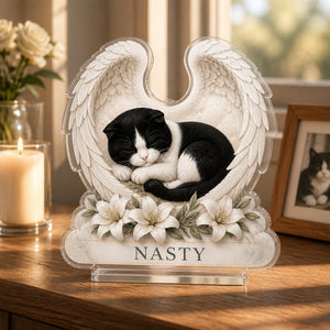Angel Wings Pet Memorial Acrylic Plaque — Custom Photo + Name - Personalized Acrylic Plaque a8fe6805-5cb8-411d-96d7-165e2391f57a.jpg