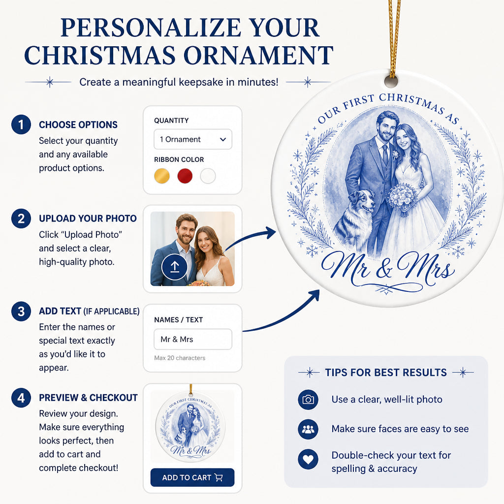 Our First Christmas as Mr & Mrs Portrait Ornament - Personalized Ornament a91019c1-2389-4034-b6ec-c4ae3b94fd31.jpg