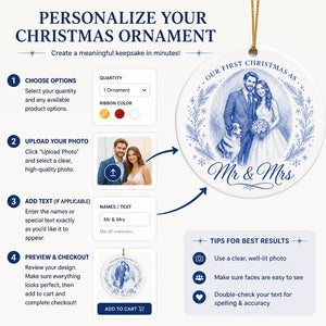 Our First Christmas as Mr & Mrs Portrait Ornament - Personalized Ornament a91019c1-2389-4034-b6ec-c4ae3b94fd31.jpg