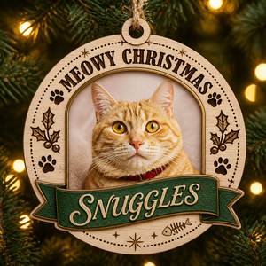 Meowy Christmas Pet Photo Wood Ornament - Personalized 3-Layered Wood Ornament a9109553-56bb-4bad-9b87-24379840c942.png