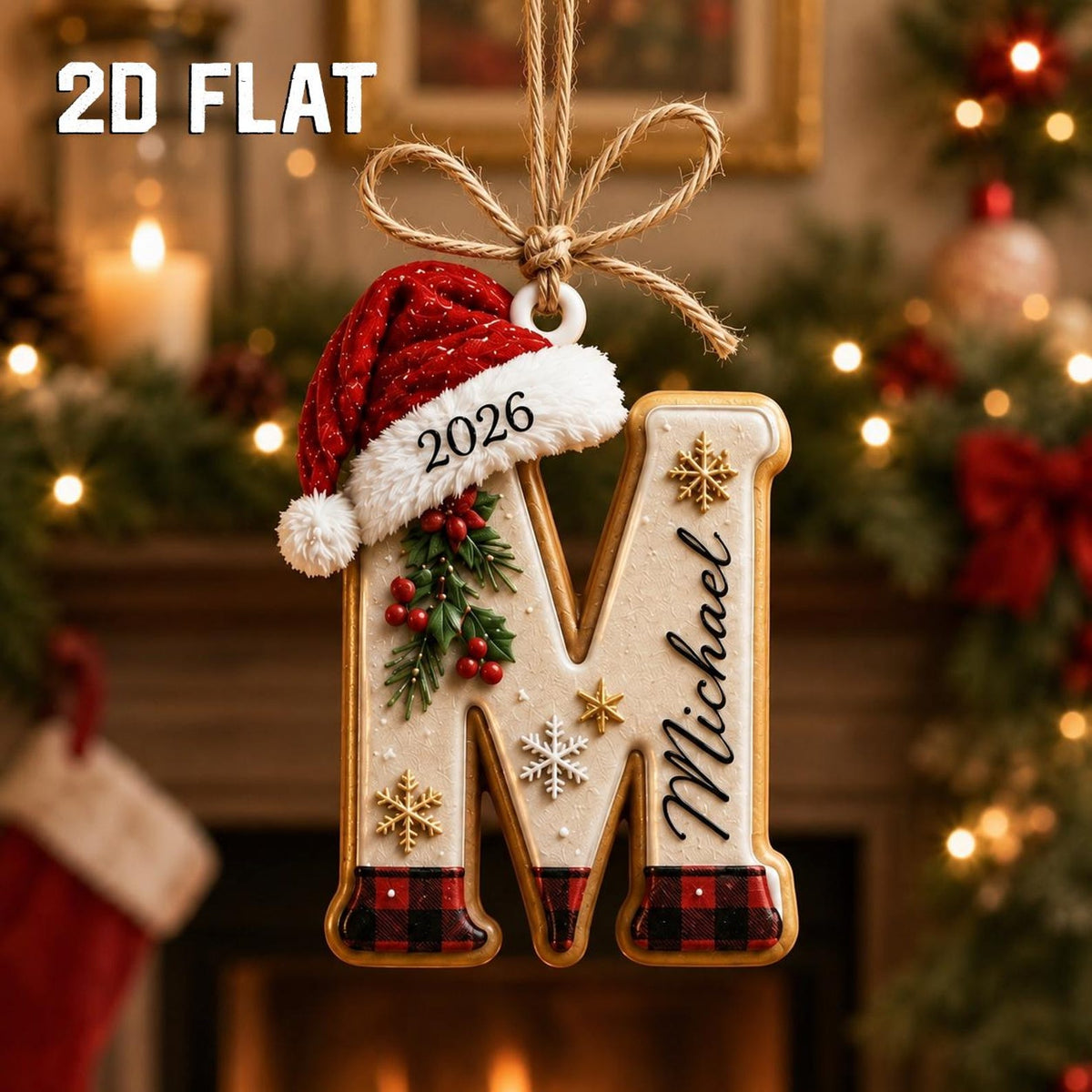 Personalized Initial Christmas Ornament, Custom Name 2D Flat Wooden Letter Ornament, Monogram Holiday Gift, Family Christmas Keepsake a92e6d6a-b37f-45a7-8b33-e7f5b05c0ae0-35.jpg