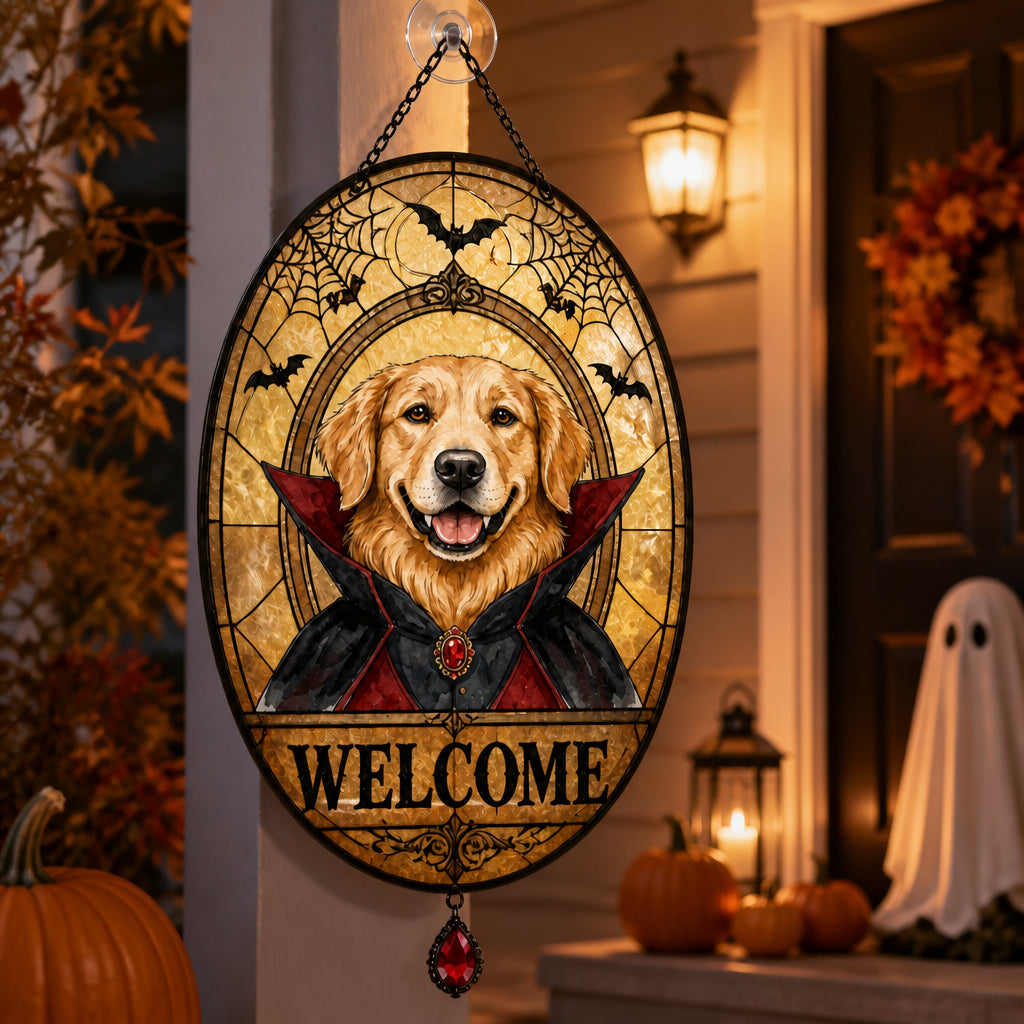 Halloween Pet Portrait Welcome Doormat (Photo Upload) - 1 Layered Suncatcher with Charm a93d8f02-42b1-4c87-a317-604ad501b351.jpg