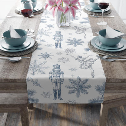Blue Nutcracker Ballet Table Runner, Holiday Winter Decor, Christmas Gift a946bc0c-b741-48ad-998a-4f7ddc1b025d-34.jpg