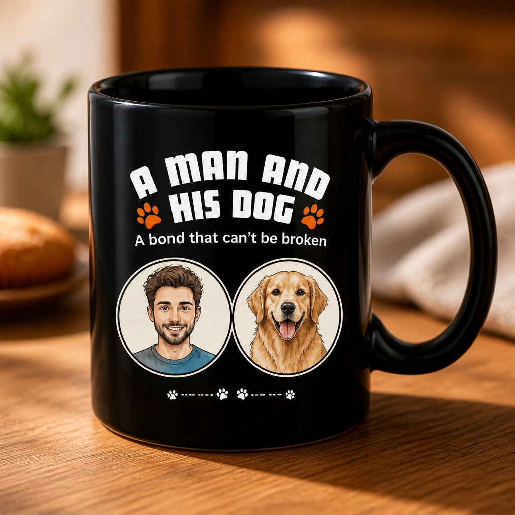 A Man And His Dog – Custom Photo Sketch Mug - Personalized Mug a94e6e03-25d0-469b-9017-79e5c7024e7f.jpg