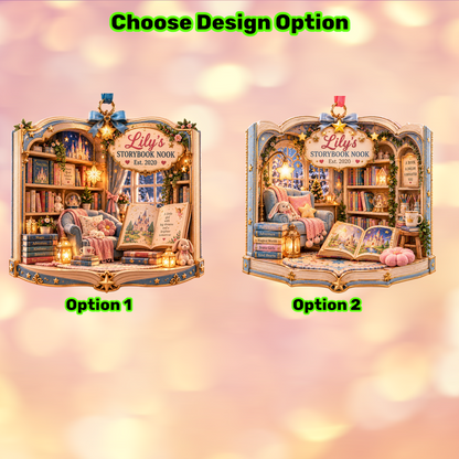 Personalized Storybook Nook Christmas Ornament – Custom Name & Year, Fairy Tale Book Lover Gift for Girls, Reading Christmas Keepsake a973f11c-5a74-4f51-9810-cb96ca230fd9-Smoky-Mountains-copy-4-.png