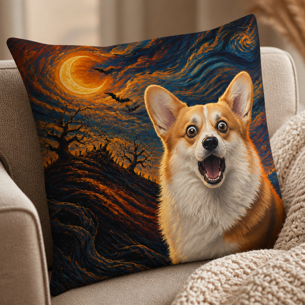 Custom Halloween Scream‑Style Portrait Pillow - Personalized Pillow a99b9cf4-b864-4162-9e9c-2b1b0ddee64f.jpg