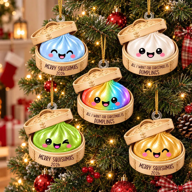 Personalized 2D Glitter Dumpling Ornament, Squishy Ornament 2026, Custom Name Squishy Ornament,Christmas Ornaments for Kids, Xmas Keepsake a9be6518-3c21-4ff1-a38e-46c2c377e908-fdrfere-4-.webp