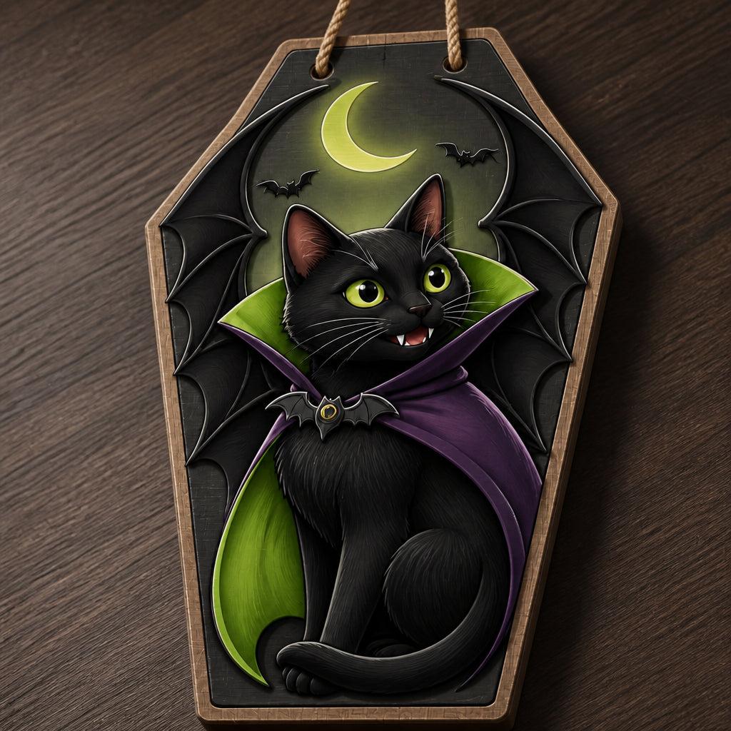 Custom Halloween Vampire Pet Door Sign – Photo to Cartoon - Personalized Wood Sign a9d79aad-fb53-4e1d-85c9-0f058feacf6a.jpg