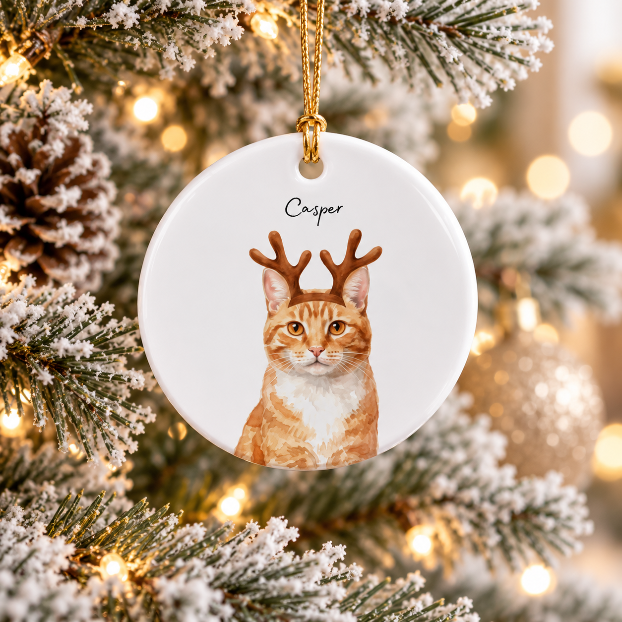 Custom Pet Photo Watercolor Ceramic Dog Cat Ornament Santa Hat Christmas Tree Decor Personalized Holiday Keepsake a9da6e86-e19b-4a59-8ecd-048e6fdcb457-34cc731e-54c9-4bbd-b6c8-d0adfb093674.png
