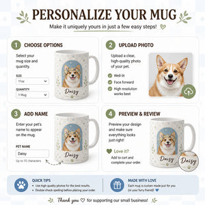 Custom Pet Portrait Name Mug – Pastel Arch Series - Personalized Edge-to-Edge Mug a9ec203f-c0fb-4973-8718-231b355af67a.jpg