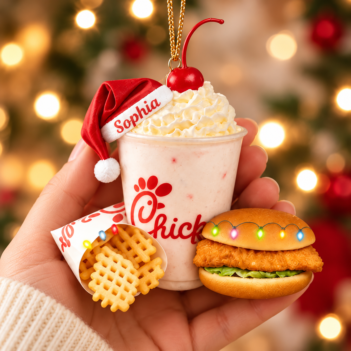 Personalized Chick-fil-A Milkshake Ornament, Personalized Santa Hat Cup Ornament, Milkshake & Sandwich Holiday Gift a9ef18a4-c112-45ea-8ecf-0185b57366b4-c879bfbb-ddee-42e2-8965-cf97de4d2cac.png