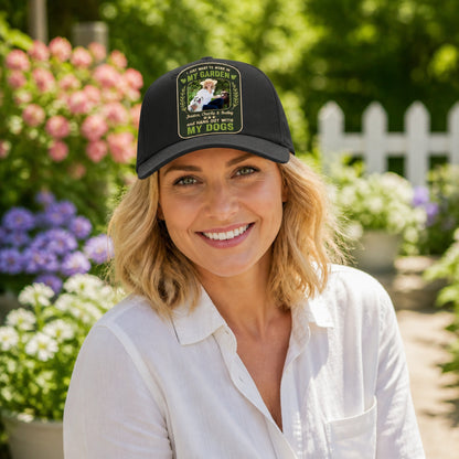Garden + Dogs Photo Cap – Custom Photo & Names - Personalized Printed Cap aa298fd5-92c0-4181-9aeb-b254d5dd2893.jpg