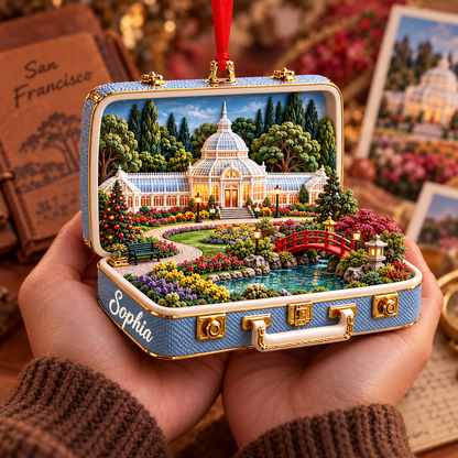 Personalized Golden Gate Park 3D Suitcase Christmas Ornament – San Francisco Souvenir & Gift for SF Lovers aa3675a9-93cc-4f03-8633-a96aad5c9684-Handheld-Golden-Gate-Park-Garden-Ornament-3.png