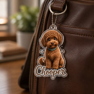 Custom Photo-to-Cartoon Pet (or Pet + Owner) Acrylic Keychain - Personalized Acrylic Keychain aa3d023d-9b36-4cce-8ab5-2f60d0944464.jpg