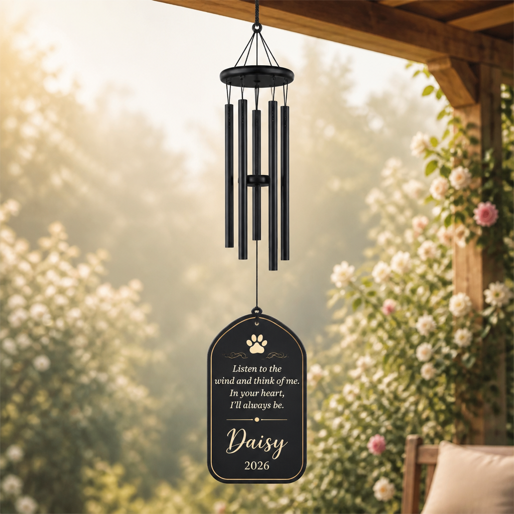 Pet Memorial Wind Chime – Listen To The Wind – Name & Year - Personalized Windchime aa4c3ef2-3c5e-4cd2-8ce6-e8a0af0fdbd0.png