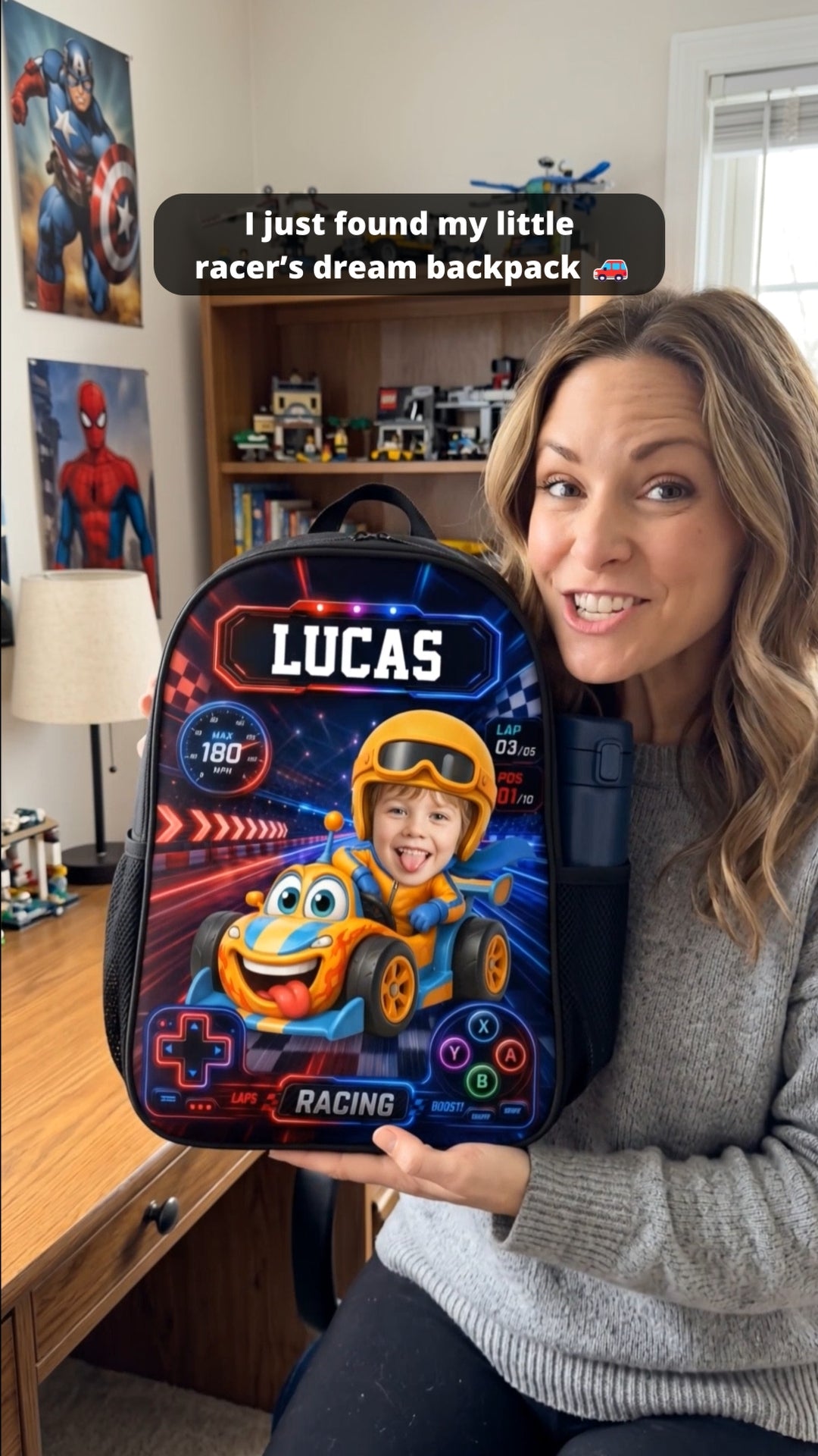 Driven To Explore - Custom Photo Kids Backpack - Personalized Back To School Gifts For Kids aa615619-0ded-40f8-8439-bdd7a756011d-6a60d4360cc8851de10b3c63_1.jpg