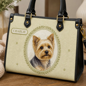 Custom Pet Portrait Shoulder Bag – Laurel Cameo Edition - Personalized Leather Shoulder Bag aa61878f-200b-4c34-9150-80351bb97e3b.jpg
