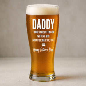 Dog Dad Beer Glass – Funny Father’s Day + Pet Portrait (Front/Back) - Personalized Beer Glass aa61c85c-7ac7-4d02-865e-1a1674d60455.jpg