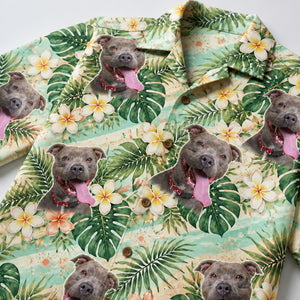 Custom Pet Photo Hawaiian Shirt – Tropical Plumeria Pattern - Personalized Hawaiian Shirt aa6394b0-6009-44f4-a0c8-ca3390bafcc4.jpg