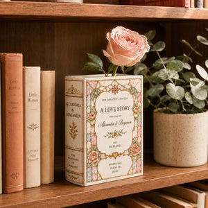 Custom Toile De Jouy Ceramic Book Vase, Personalised Wedding Gift for Couple, Bridal Shower Gift, Engagement, Wedding Gift, Bridesmaid Gift aa8e50a1-412a-447e-a78d-da8fdd8e364d-3.jpg