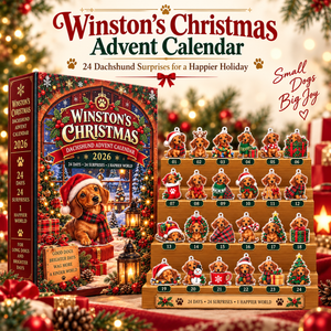 Winston's Dachshund Christmas Advent Calendar 2026, 24 Days of Cute Sausage Dog Surprises, Holiday Countdown Gift for Dog Lovers aa93e67f-8065-463a-bab8-191e01b68b1d-dffd.png