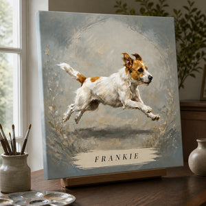 Custom Oil-Style Pet Portrait Canvas – Your Photo + Pet Name - Personalized Canvas aa956789-fb33-4e31-8537-88a251cb0260.jpg