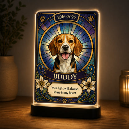 Personalized Pet Memorial Night Light – Stained-Glass Portrait - Personalized Acrylic Night Light aaa2d4e3-b112-4081-ad1d-6b9030d56198.jpg