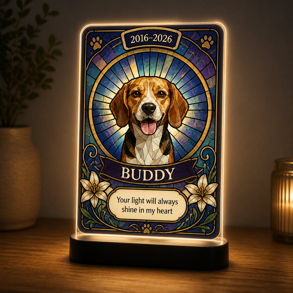 Personalized Pet Memorial Night Light – Stained-Glass Portrait - Personalized Acrylic Night Light aaa2d4e3-b112-4081-ad1d-6b9030d56198.jpg