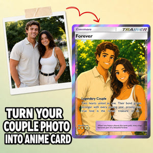 Custom Anniversary Card, Personalized Couple Cards, Photo Anime Wedding Cards, Gift for Him/Her aaa579c3-48bb-4bd5-9da0-f0a9c4e0fa57-1-4.jpg
