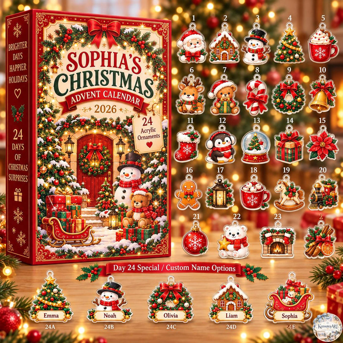 Personalized Xmas Icon Advent Calendar 2026 | 24 Day Christmas Blind Box with Custom Cover & 2D Name Charm ab2130b5-1007-4f20-baa2-dc34c535e5c7-il_1588xN.8643619587_3i2d.jpg