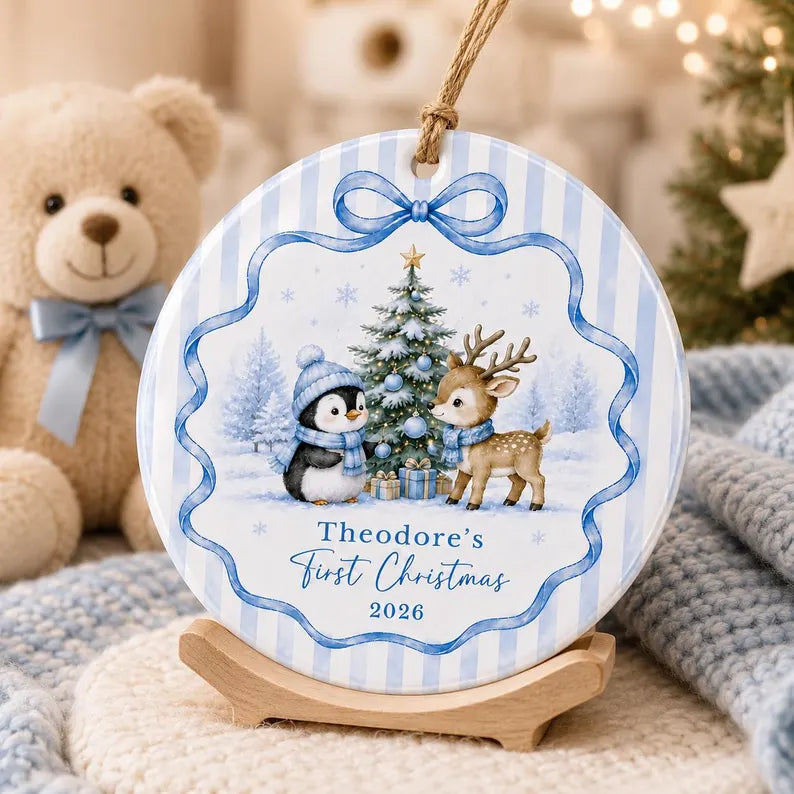 Personalized Baby First Christmas Ornament 2026, Custom Baby Name Keepsake, Newborn Ornament, First Xmas Gift, Nursery Holiday Decor ab42bbce-a7a4-47c1-b2d6-0a084a86e7a3-dfgvfg-4-.webp