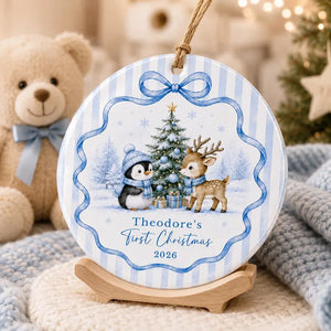 Personalized Baby First Christmas Ornament 2026, Custom Baby Name Keepsake, Newborn Ornament, First Xmas Gift, Nursery Holiday Decor ab42bbce-a7a4-47c1-b2d6-0a084a86e7a3-dfgvfg-4-.webp