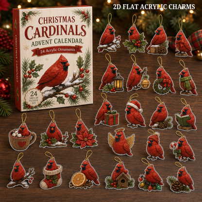 Christmas Holy Cardinals Advent Calendar 2026 - 24-Day Festive Countdown, Acrylic Charms Blind Box - Gift For Family Members, Cardinal Lovers ab459c92-2068-4dd5-a3a9-8c656fbd4203-text-cardinal.png
