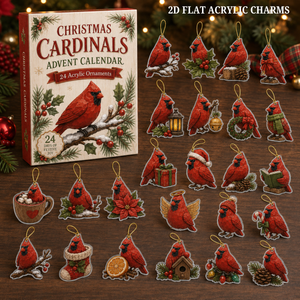 Christmas Holy Cardinals Advent Calendar 2026 - 24-Day Festive Countdown, Acrylic Charms Blind Box - Gift For Family Members, Cardinal Lovers ab459c92-2068-4dd5-a3a9-8c656fbd4203-text-cardinal.png