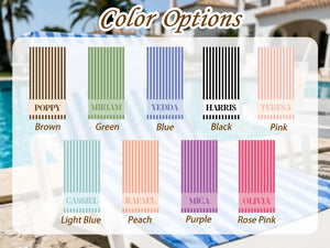 Personalized Striped Beach Towel, Custom Name Bachelorette Party Gift, Summer Vacation Essential ab55c679-b760-4a70-8786-4686e313056a-TYTYYTYKJI-5-.webp