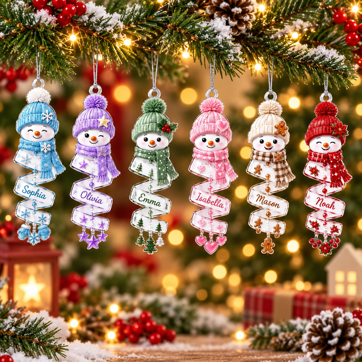 Christmas Snowman Spiral Ornament, Custom Name Snowman Acrylic Ornament, Christmas Tree Decor, Santa Snowman, 2026 Christmas Keepsake ab65ea4d-04ae-4e50-bb69-7cc6e99c0ad2-c3f5eb20-0f68-4073-8916-a053326c1da1.png